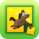 Jigsaw Animal Puzzle - Logic Game for Kids with Funny Cartoon Animals
